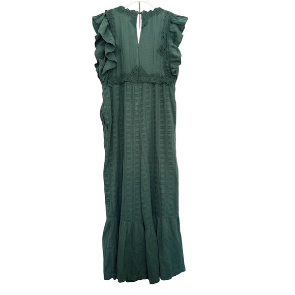 Anthropologie Embroidered Flounce Jumpsuit - Picture 5 of 5